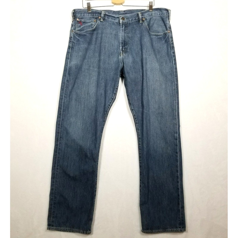 Polo Ralph‎ Lauren Jeans Men 38 x 31 Blue Denim Classic Fit 867 Straight Medium